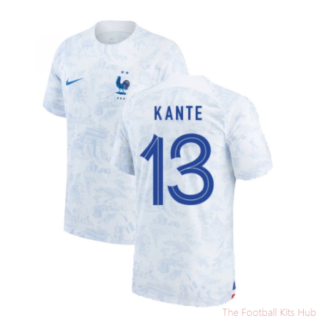 2022-2023 France Away Shirt (KANTE 13)-unisoccer store